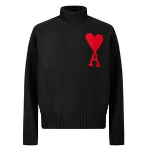 Ami De Coeur Funnel Neck Sweater