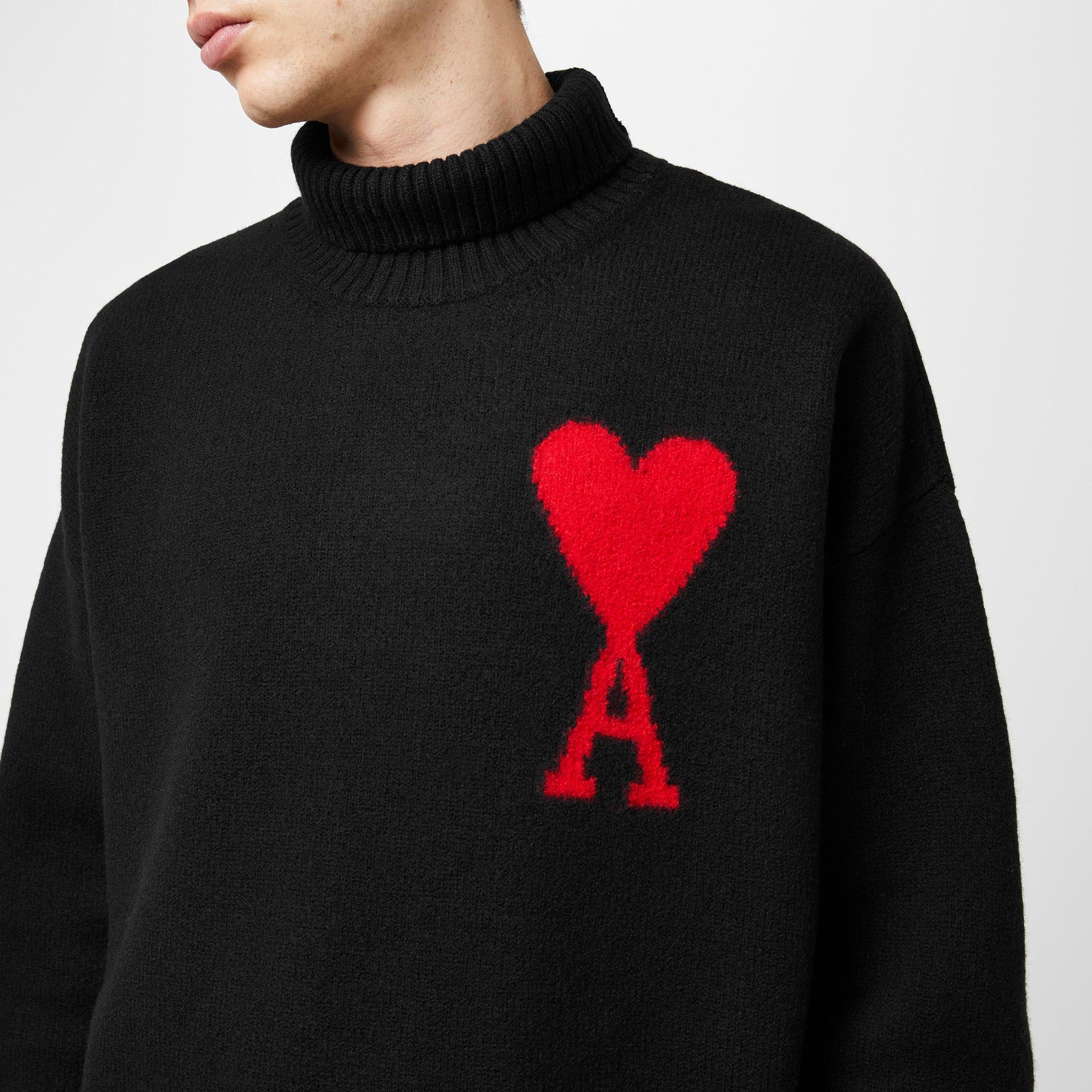 Ami De Coeur Funnel Neck Sweater