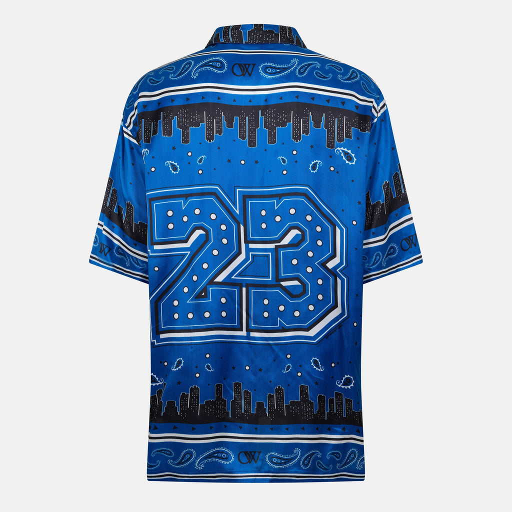 Men's Bandana Bowling Shirt