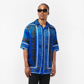 Men's Bandana Bowling Shirt