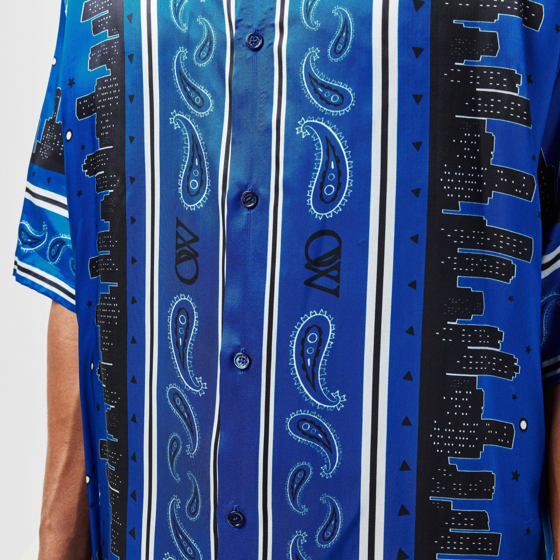 Men's Bandana Bowling Shirt