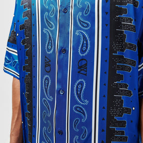 Men's Bandana Bowling Shirt