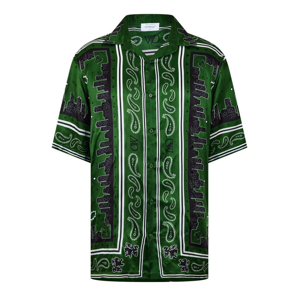 Men's Bandana Bowling Shirt