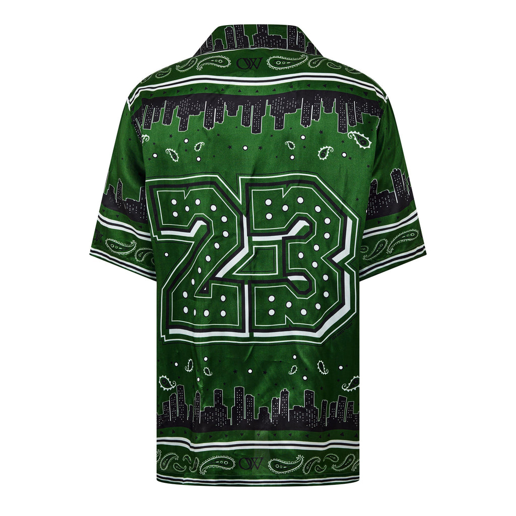 Men's Bandana Bowling Shirt