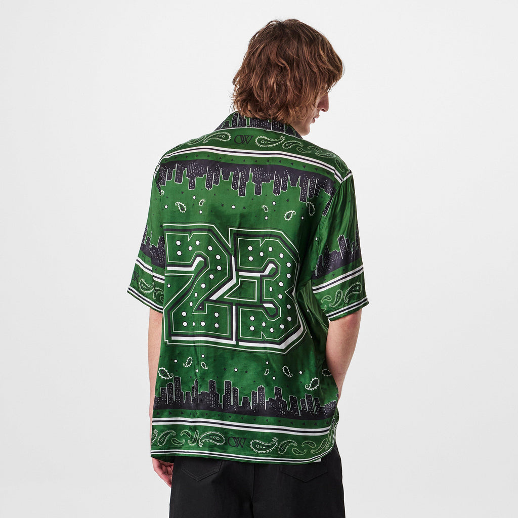 Men's Bandana Bowling Shirt