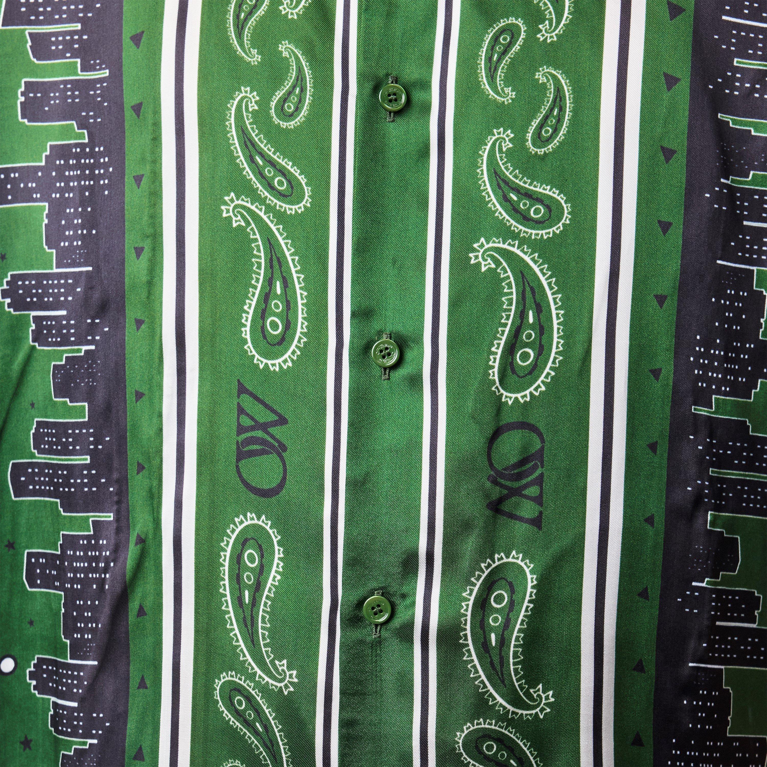 Men's Bandana Bowling Shirt