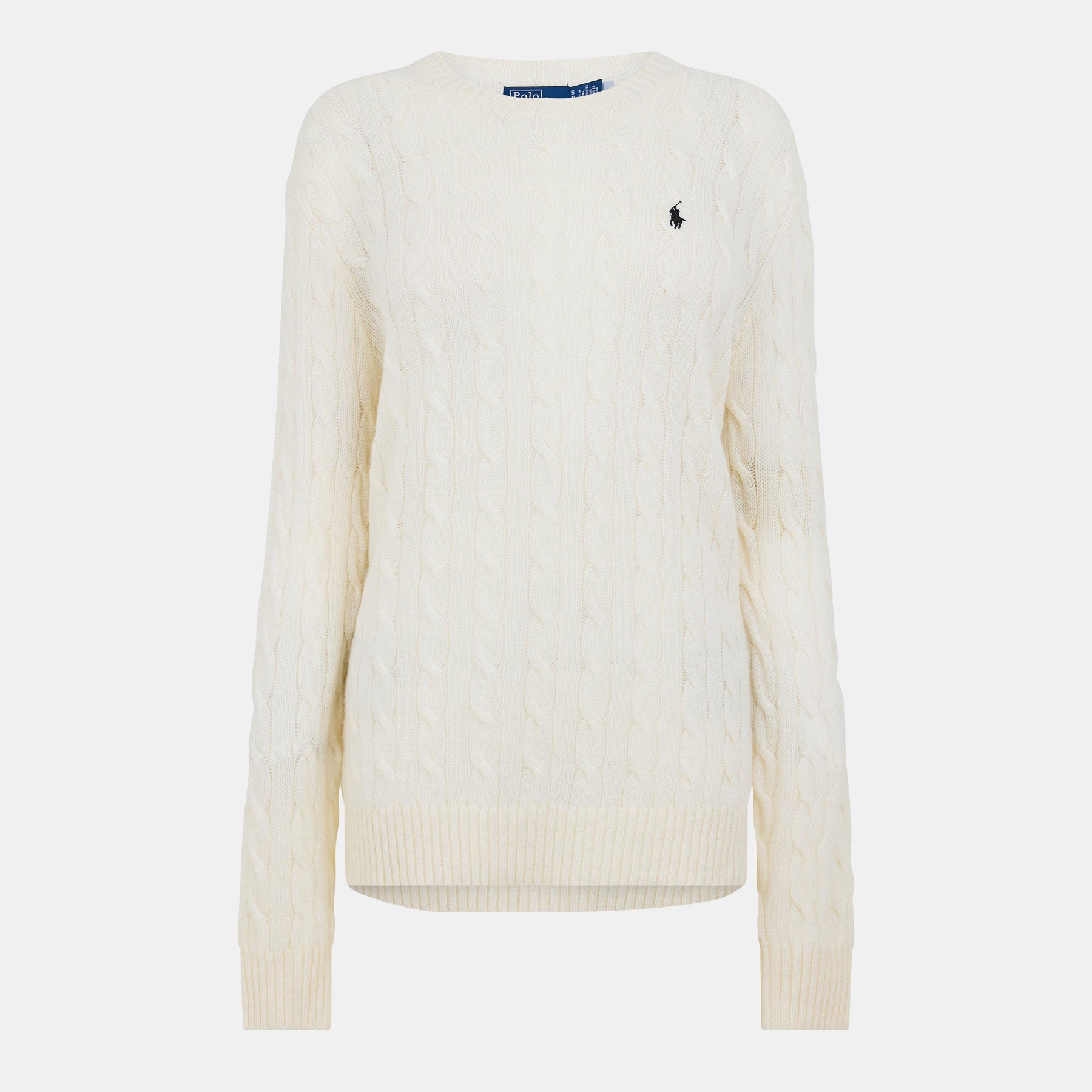 Women's Cable Crew Neck Jumper