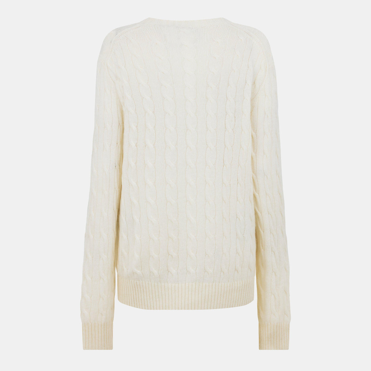Women's Cable Crew Neck Jumper