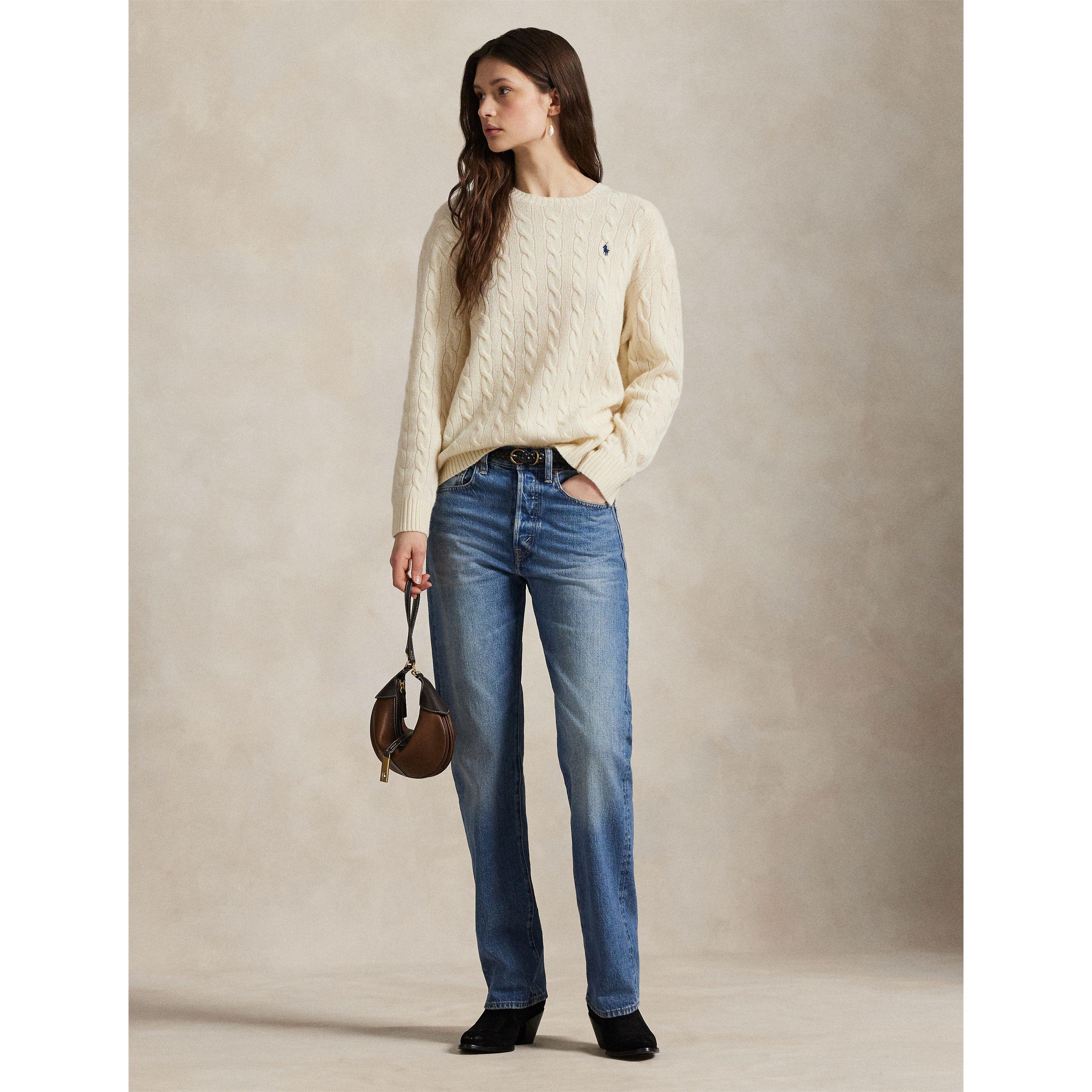Cable Crew Neck Jumper