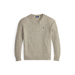 Cable Crew Neck Jumper