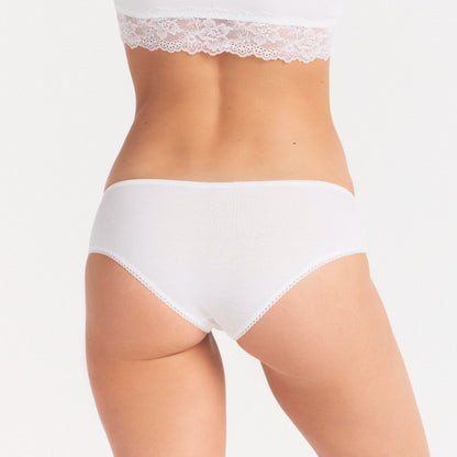 Lightweight Cotton Lace Hipster