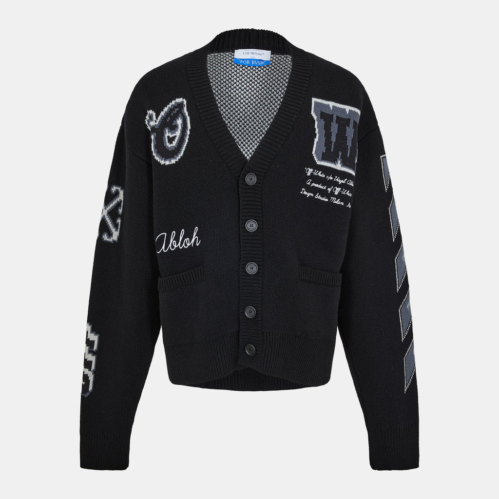Men's  Varsity Cardigan, Logos and Motifs