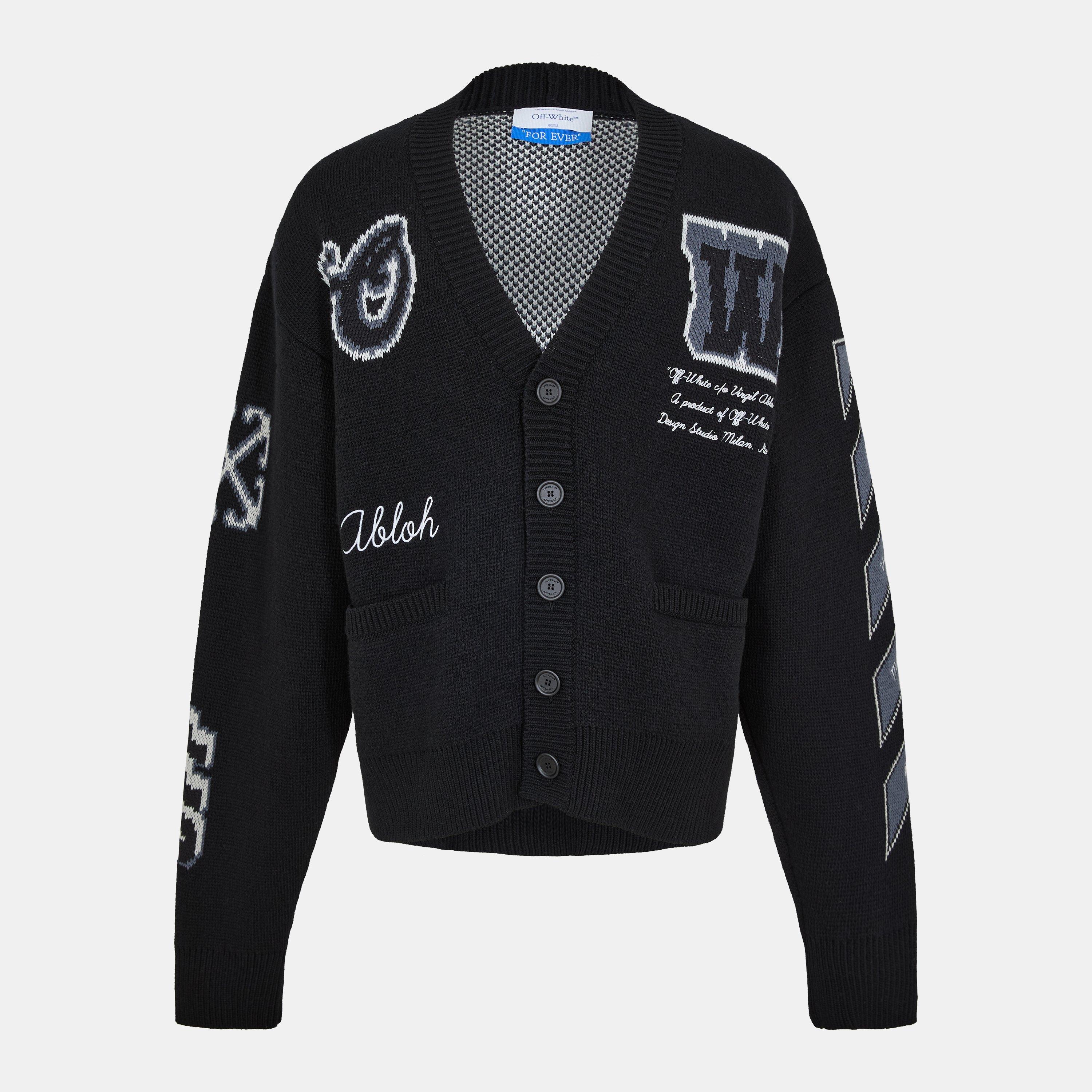 Men's  Varsity Cardigan, Logos and Motifs
