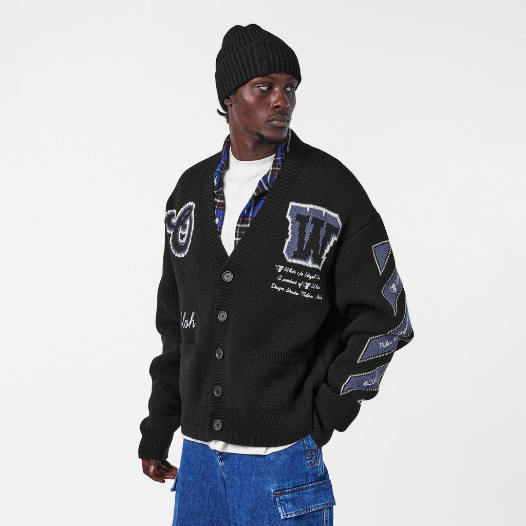 Men's  Varsity Cardigan, Logos and Motifs