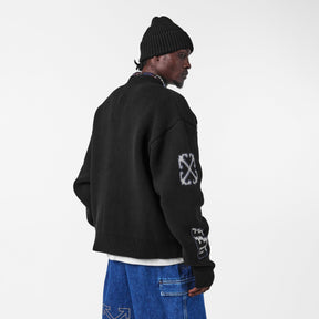 Men's  Varsity Cardigan, Logos and Motifs