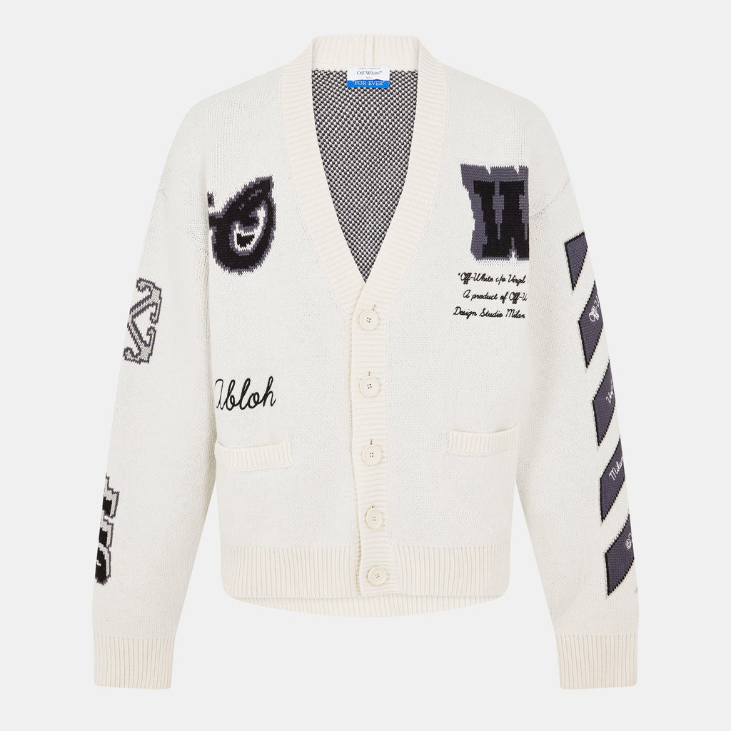 Men's  Varsity Cardigan, Logos and Motifs