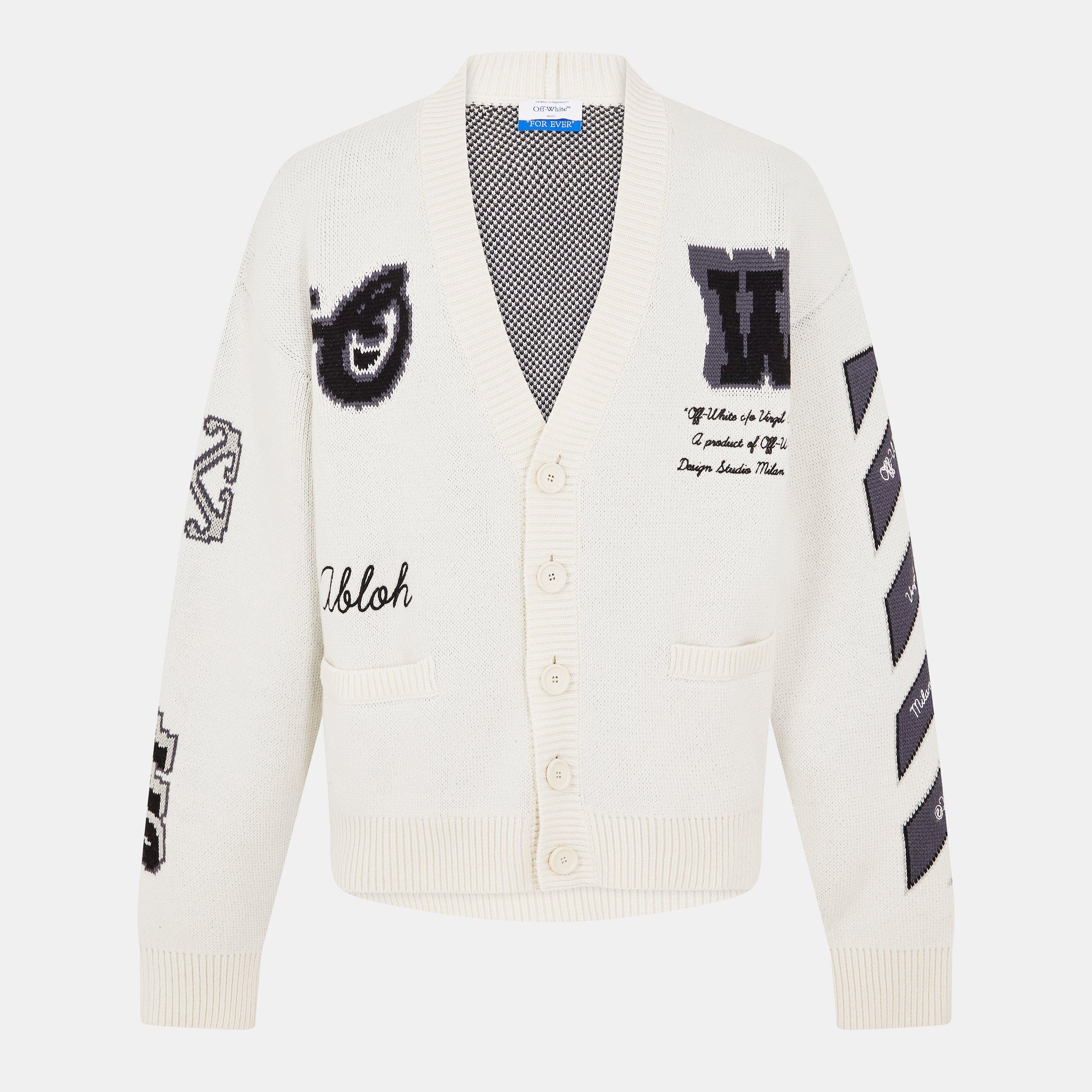 Men's  Varsity Cardigan, Logos and Motifs