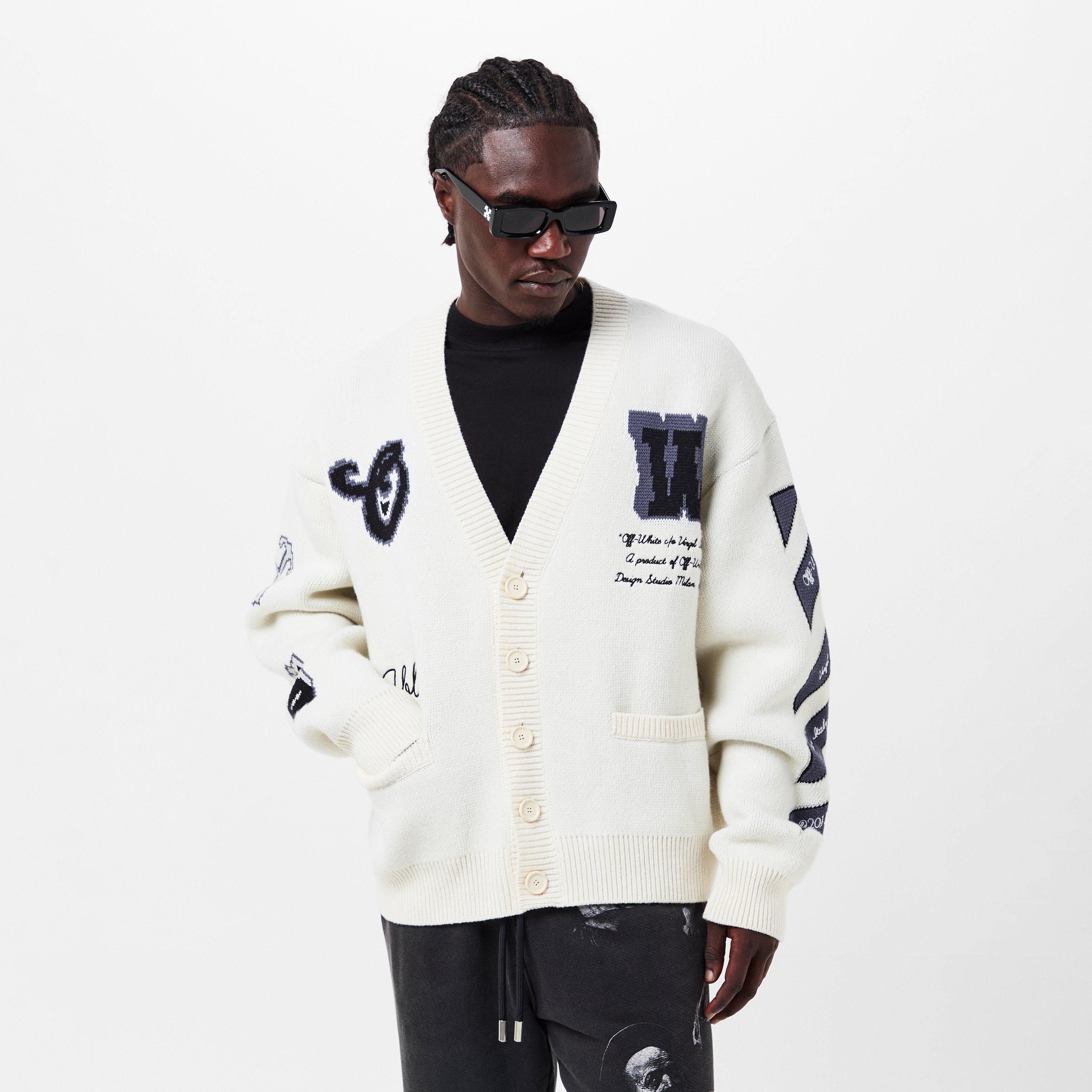 Men's  Varsity Cardigan, Logos and Motifs