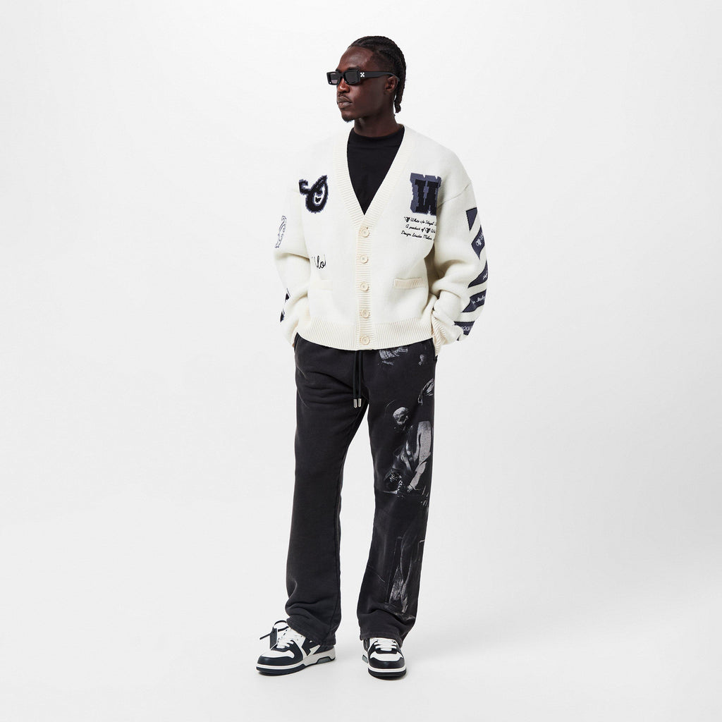 Men's  Varsity Cardigan, Logos and Motifs