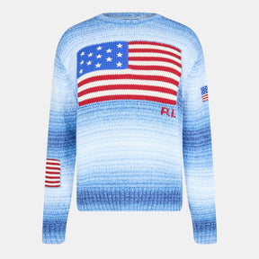 Women's Flag Crew Neck Jumper