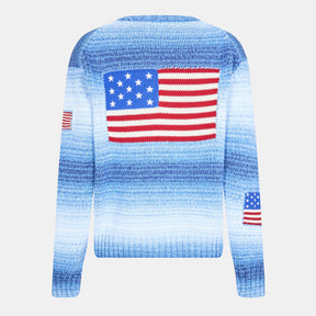 Women's Flag Crew Neck Jumper