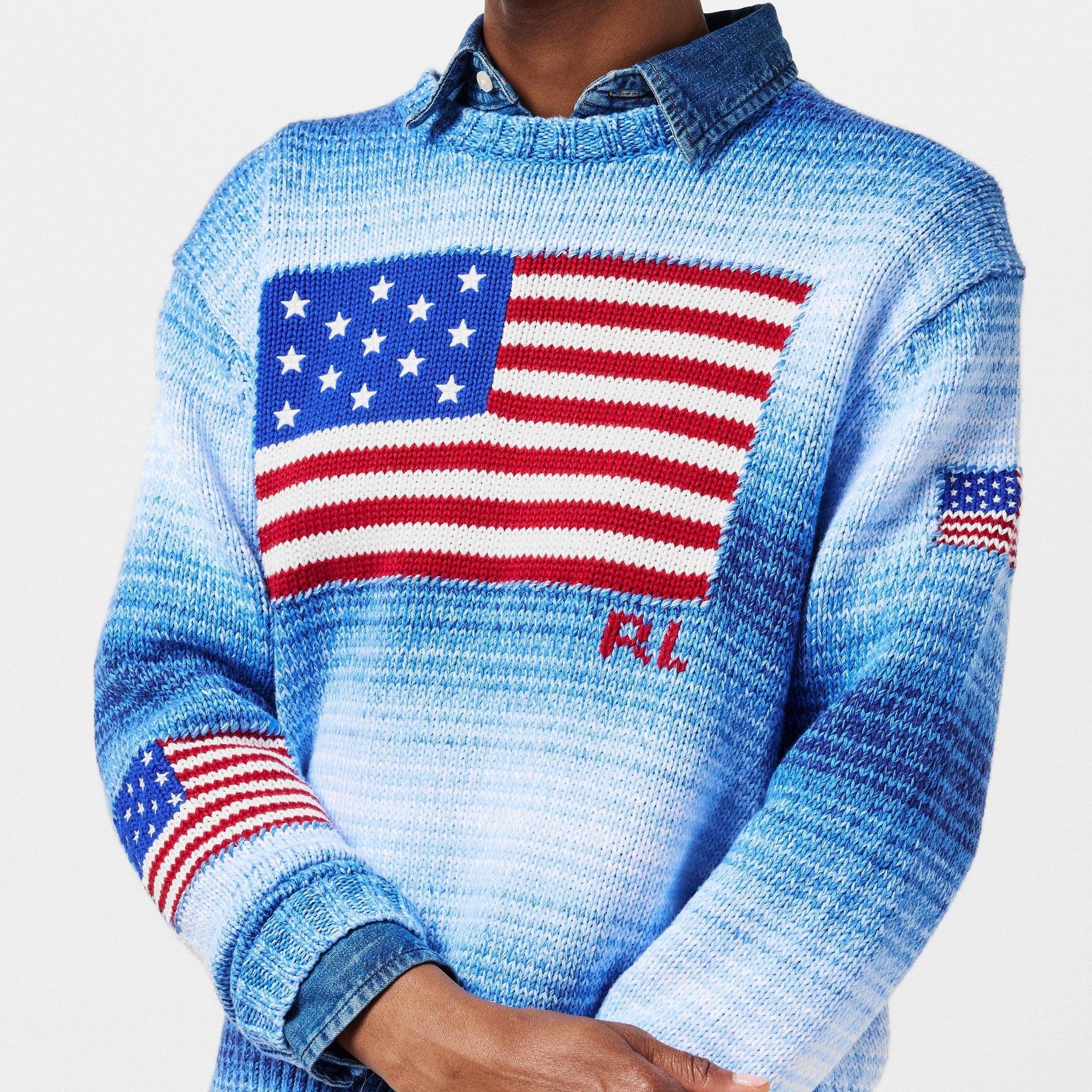 Women's Flag Crew Neck Jumper
