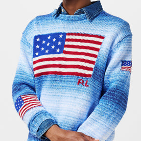 Women's Flag Crew Neck Jumper