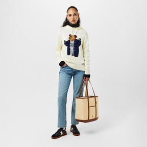 Women's Teddy Fleece Crew Neck Jumper