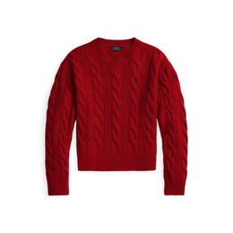 Cable Crew Neck Jumper