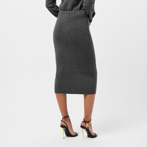 TF Cashmere Skirt Ld54