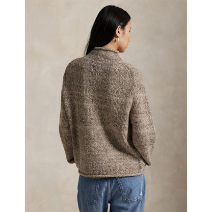 Flag Knitted Crew Neck Jumper