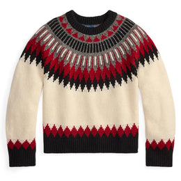 Fair Isle Crew Neck Jumper