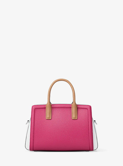 Laila Extra-Small Color-Block Leather Crossbody Bag