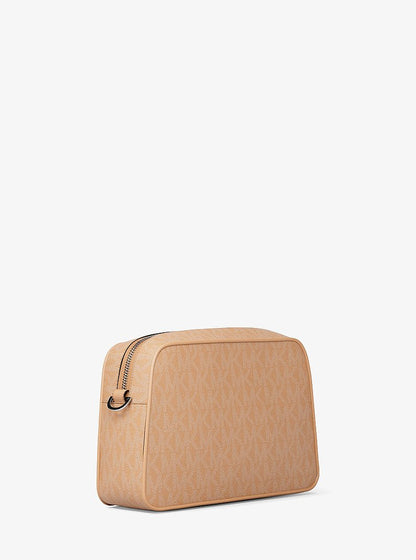 Jet Set Small Signature Logo Camera Crossbody Bag
