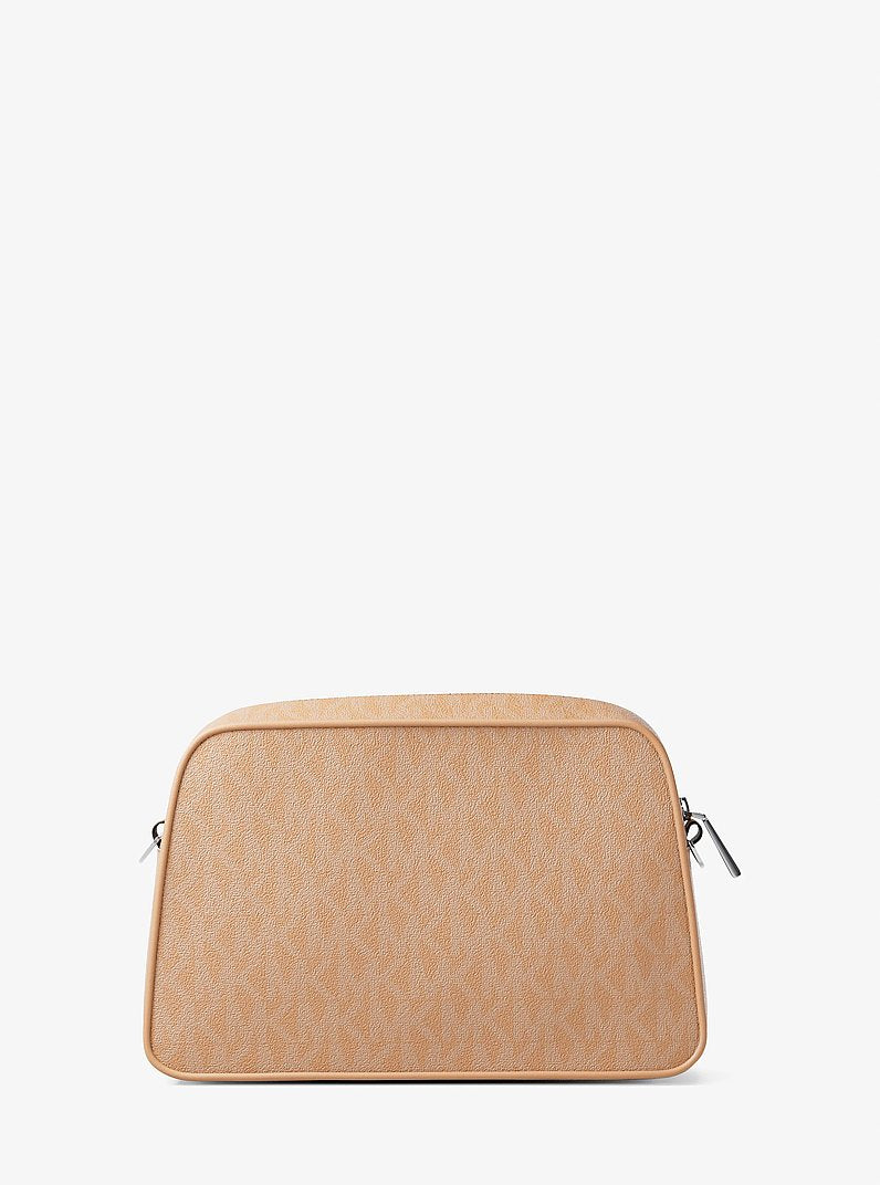Jet Set Small Signature Logo Camera Crossbody Bag