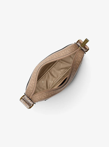 Maeve Large Signature Logo Crossbody Bag