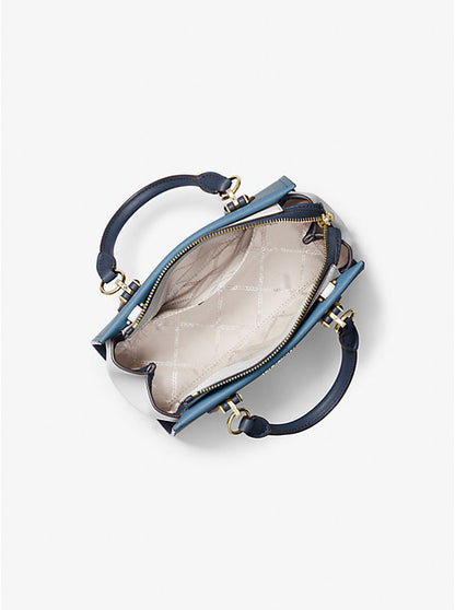 Michael Kors Marilyn Small Color-Block Saffiano Leather Crossbody Bag - Bags | Shop From The Mirage