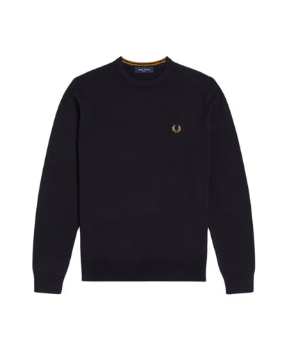 Fred Perry Wool Crewneck Sweater