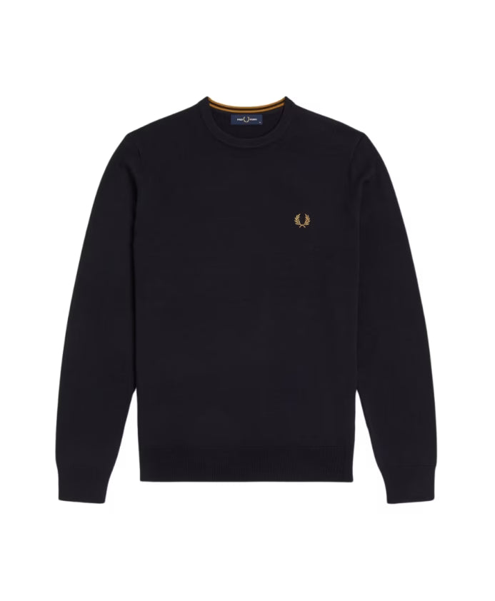 Fred Perry Wool Crewneck Sweater