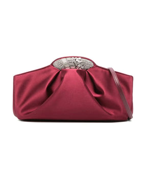 Crystal Bordeaux Shoulder Bag