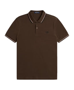 Fred Perry Polo Shirt with Twin Tipped Trim