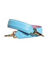 Leather Shoulder Strap with Metal Detailing