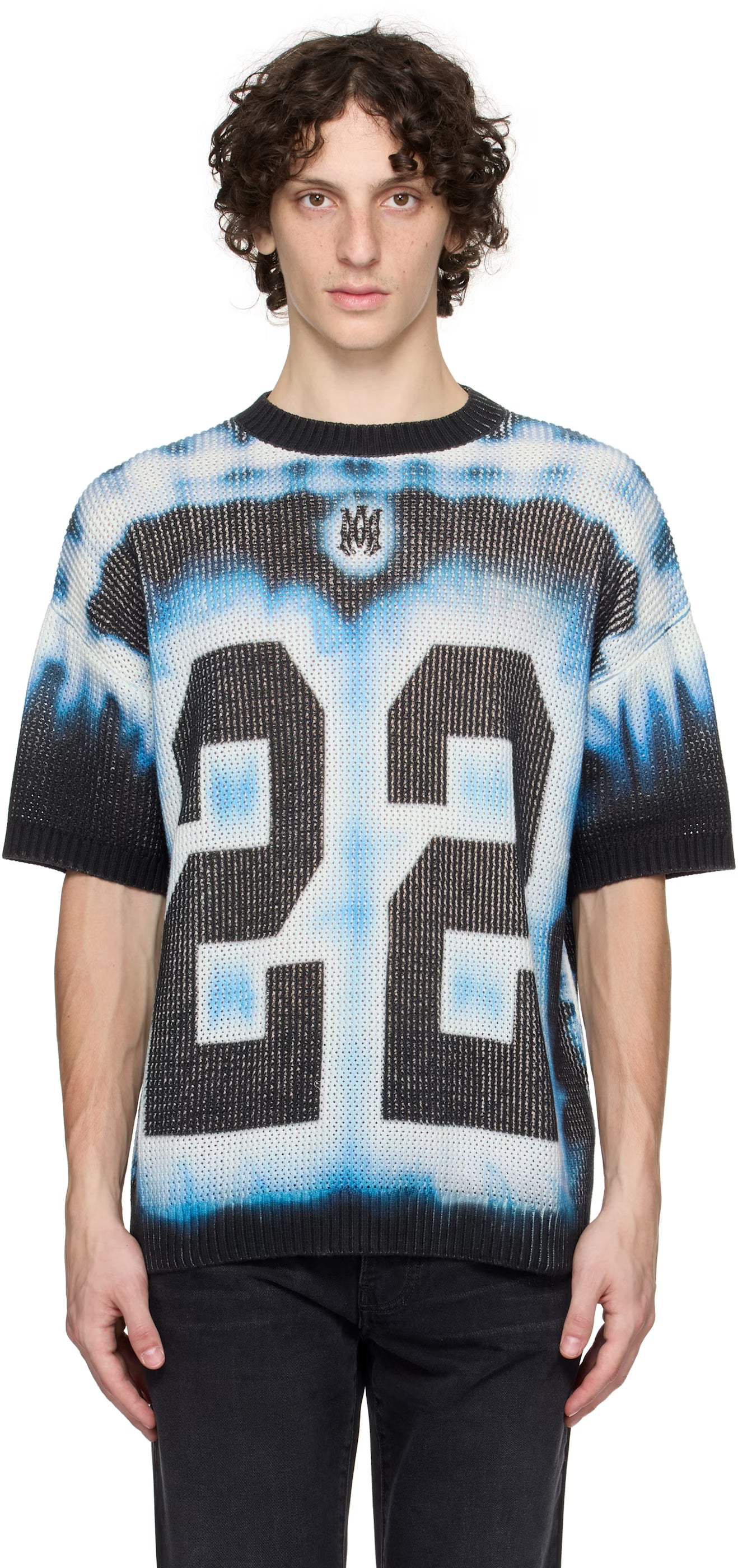 Multicolor '22' Tie Dye T-shirt