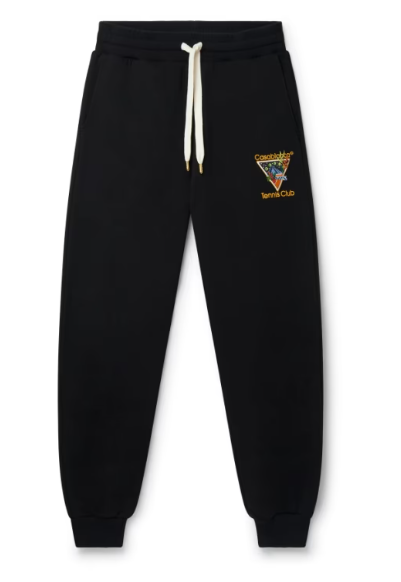 Casablanca Tennis Club Icon Embroidered Joggers