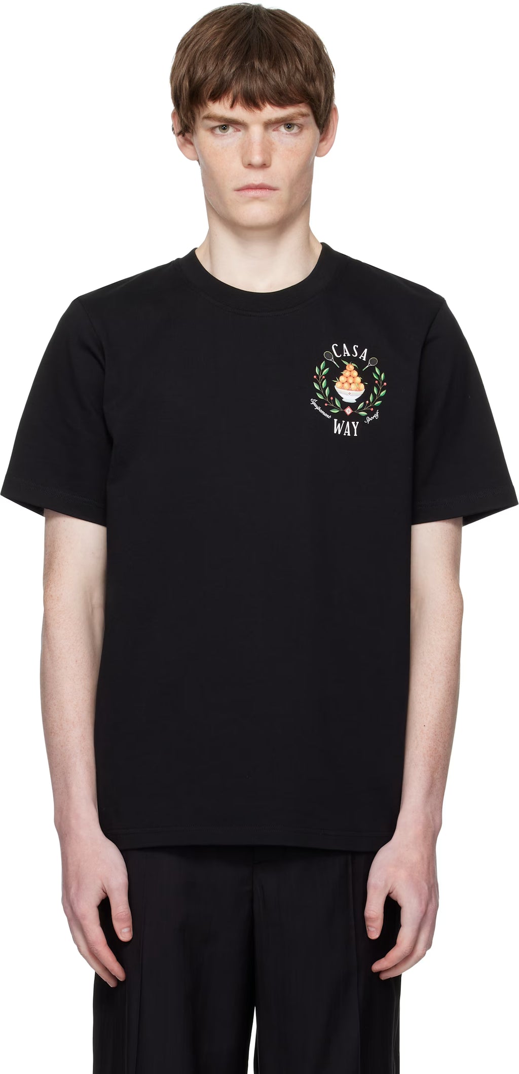 Black 'Casa Way' Short-Sleeve T-shirt
