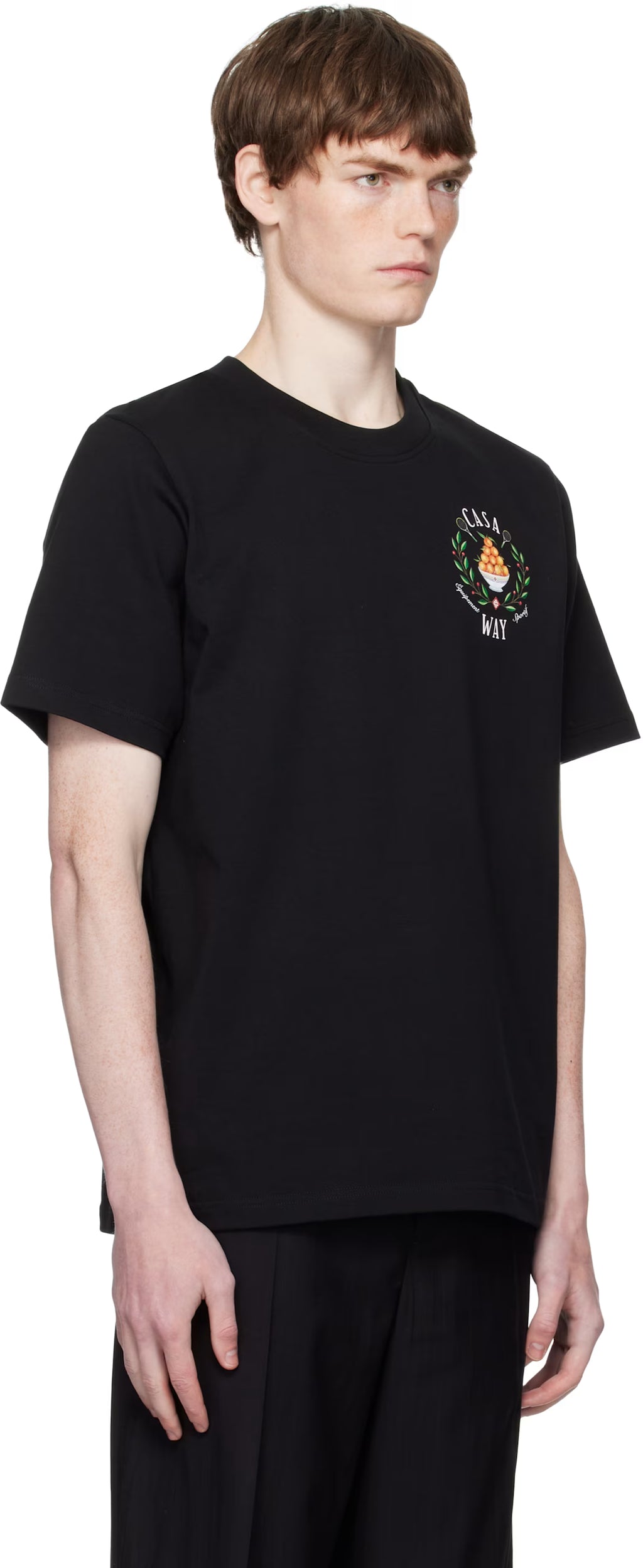 Black 'Casa Way' Short-Sleeve T-shirt