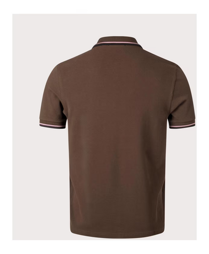 Fred Perry Polo Shirt with Twin Tipped Trim