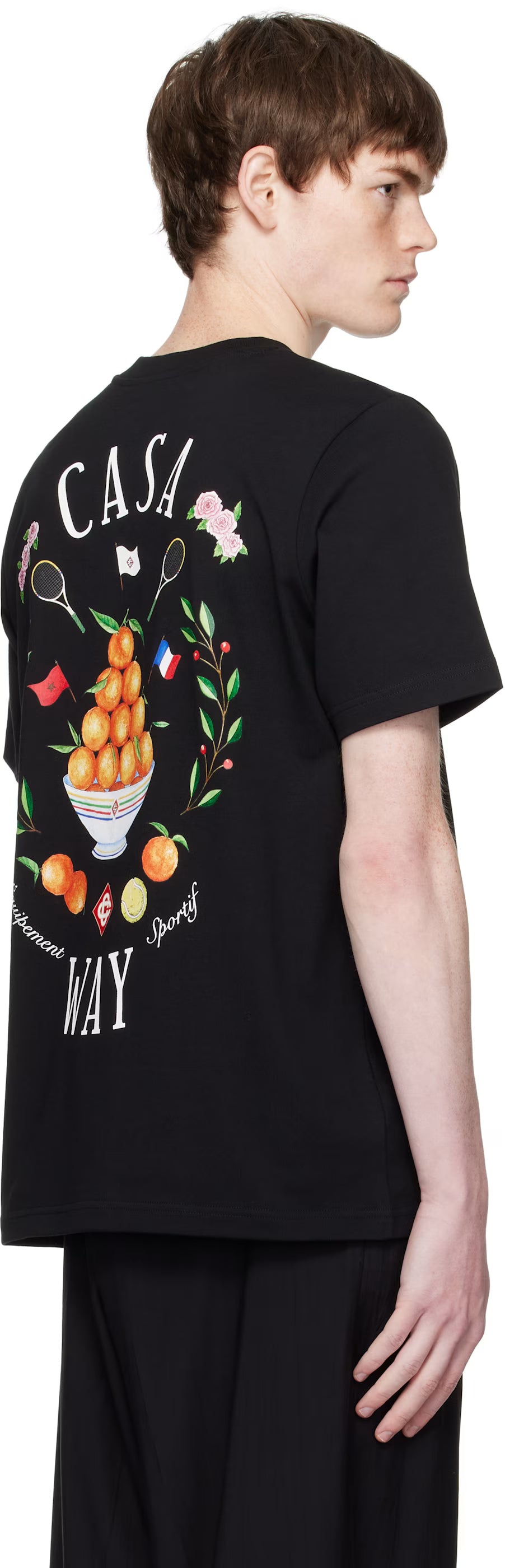 Black 'Casa Way' Short-Sleeve T-shirt