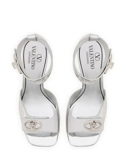 V-Logo Locker Calfskin Sandal