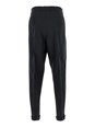 Dolce e gabbana Black Pants with Turn-Up Hem in Linen Man